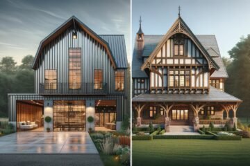 Barndominium or Tudor Home Comparing Styles for Your Little Rock AR Custom Build